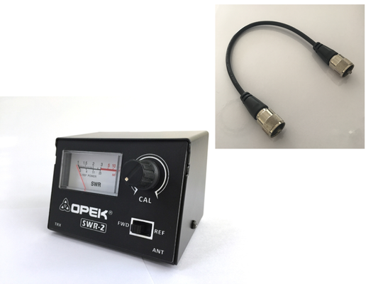 OPEK SWR-2 SWR METER WITH 300MM PATCH LEAD - G&C Communications