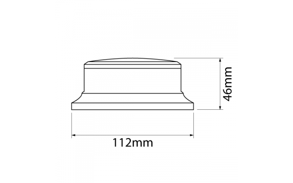IONNIC 113 LED Micro 3 Bolt Beacon - G&C Communications
