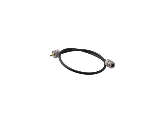 RG58 1MT PATCH LEAD N-type (f) to PL259 - G&C Communications