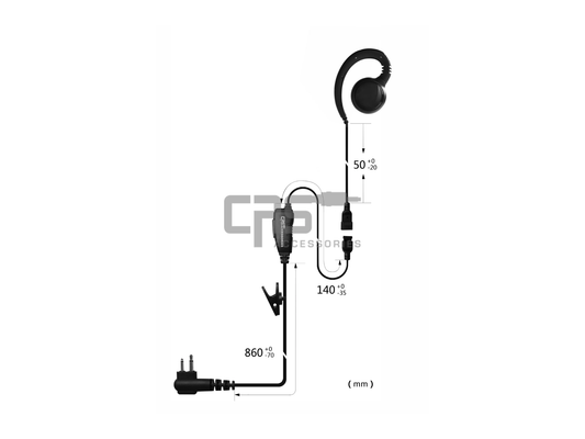 CRS G-HOOK or LAT tube W/PTT