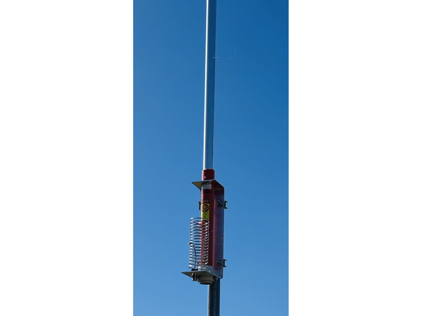 New and improved! Grazy Master 15mt band 1/2 wave vertical (also works on 40mt)