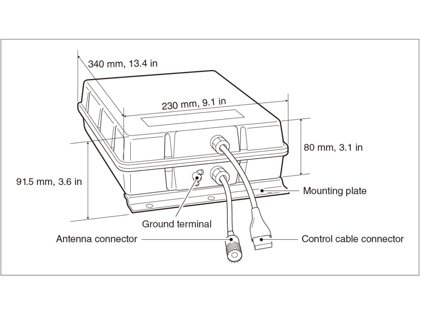 ICOM AH-730 Antenna Tuner - G&C Communications