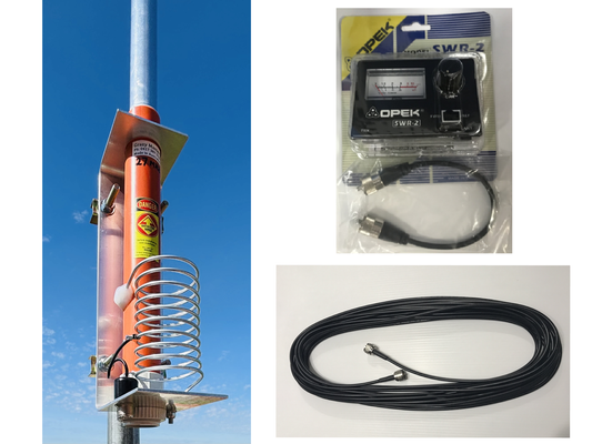 Grazy Master "Heavy Duty" 27mhz 1/2 wave FULL KIT