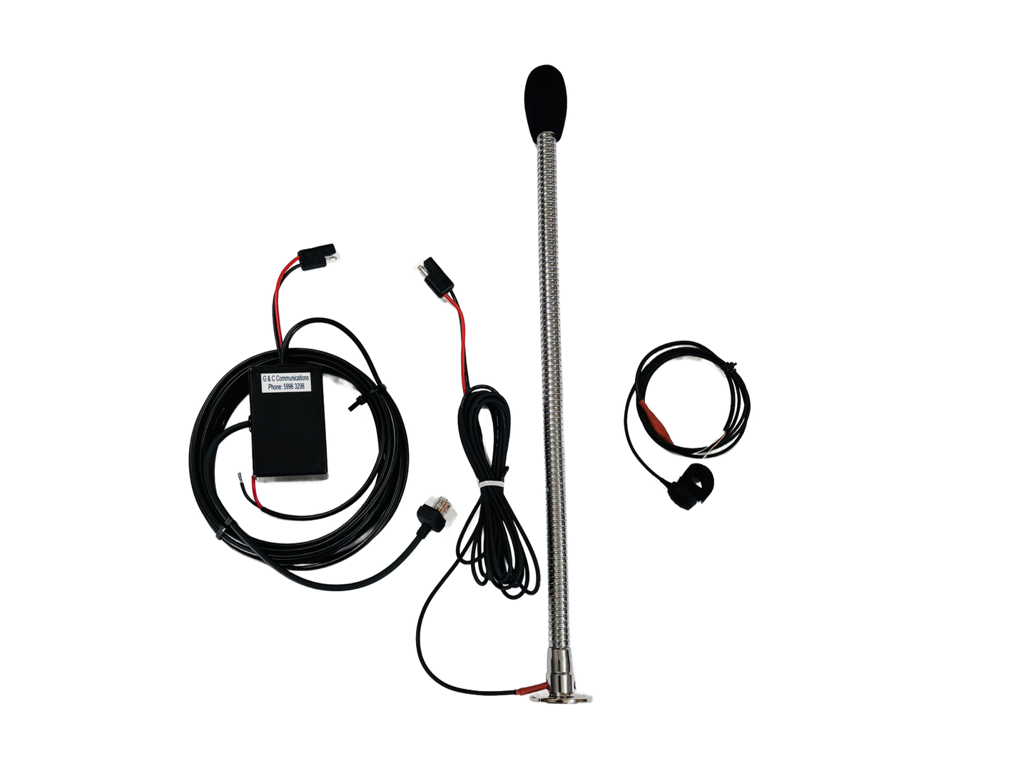 Gooseneck Mic 450MM to suit ICOM IC-410pro - G&C Communications