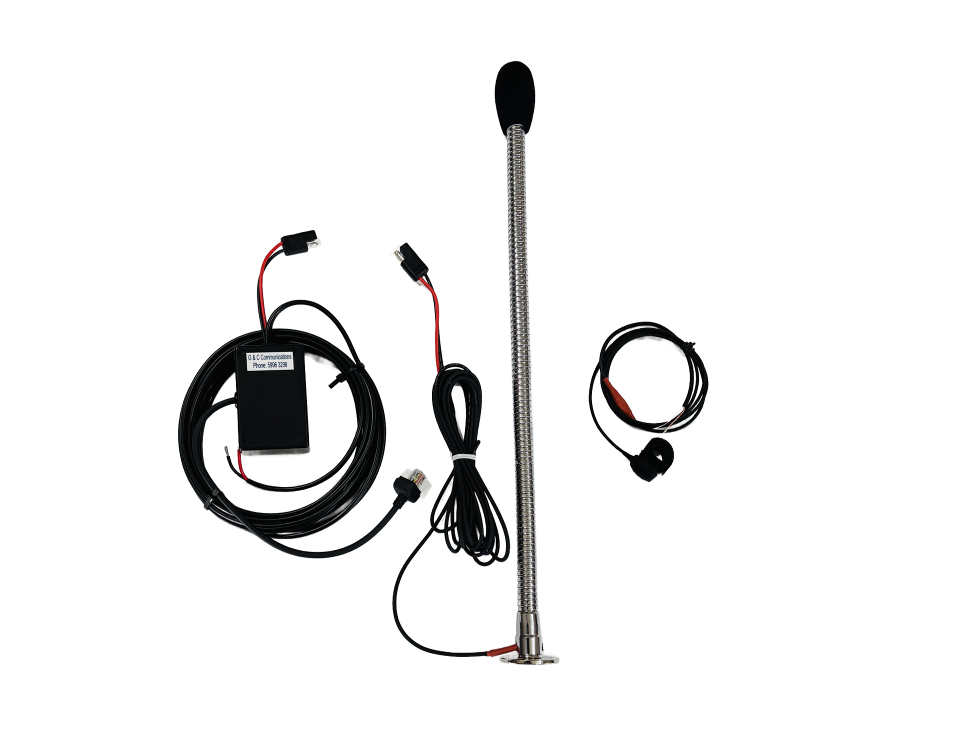 Gooseneck Mic 450MM to suit ICOM IC-410pro - G&C Communications
