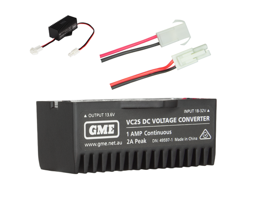 GME VC2S 24V /12V DC Voltage Converter - G&C Communications