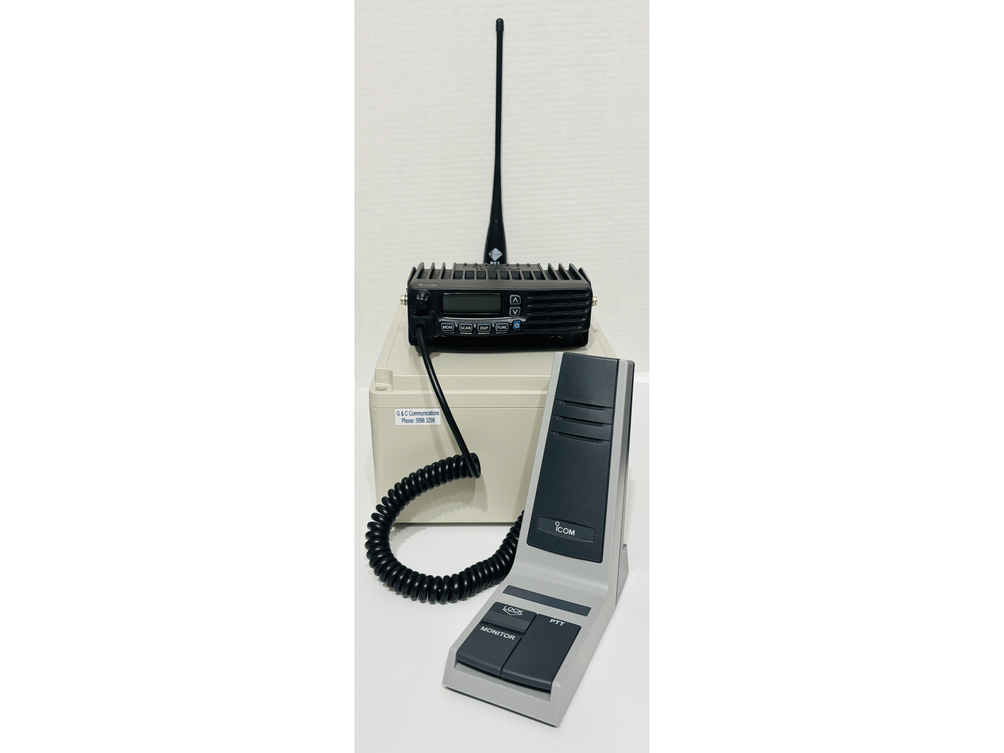 Base/Desktop Radio with Antenna – G&C Communications