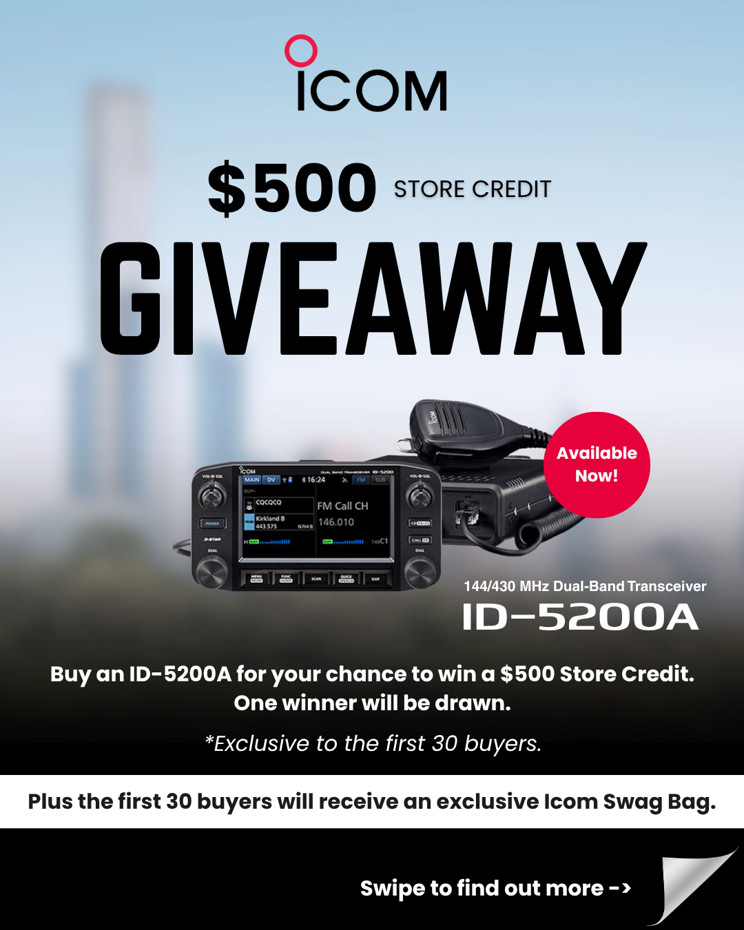ICOM ID-5200A - G&C Communications