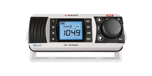 GME GR300BT AM/FM Marine Radio with Bluetooth - G&C Communications