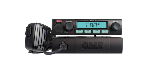 GME TX3520S DSP Compact UHF CB radio with Scansuite - G&C Communications