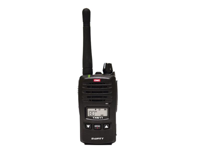 TX677 2 Watt UHF CB Handheld Radio - G&C Communications